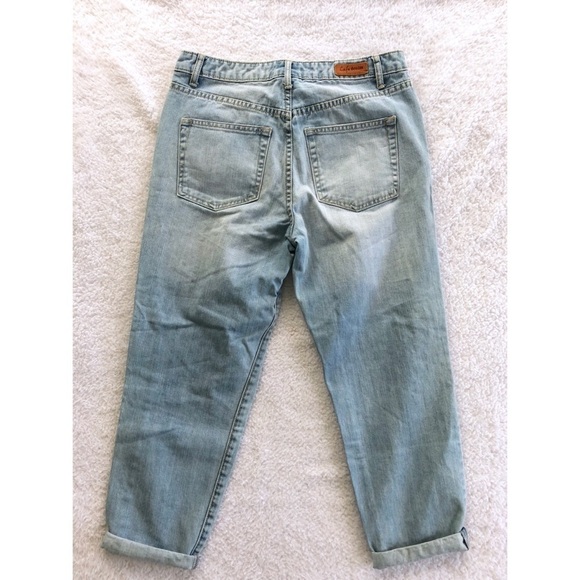 Cafe Denim Relaxed Fit Boyfriend Jeans - Picture 4 of 5